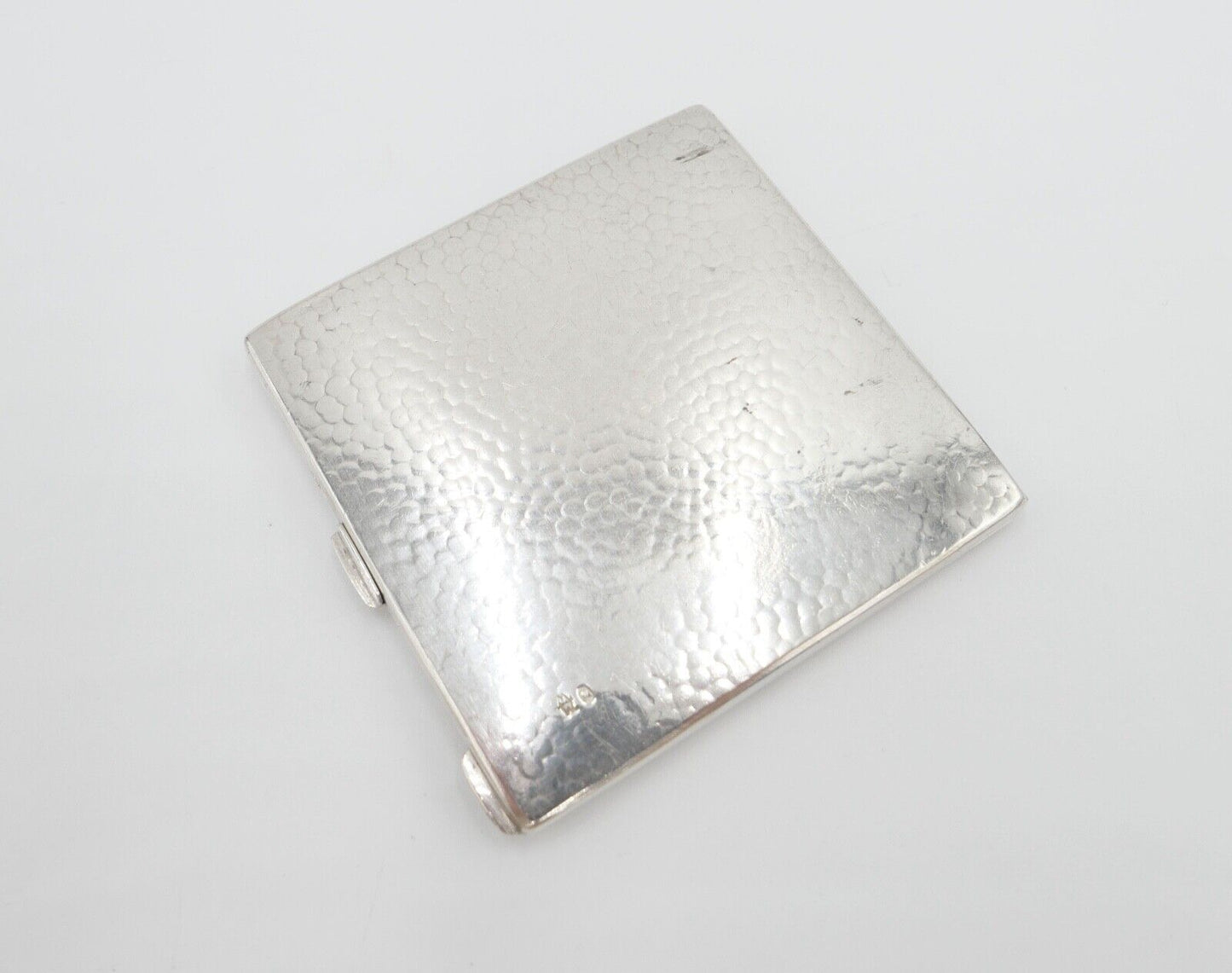 um 1960 Polen Fotoetui gehämmert 800 Silber 91,2 Gr Silberetui M. W. - Antikhandel-Stuttgart