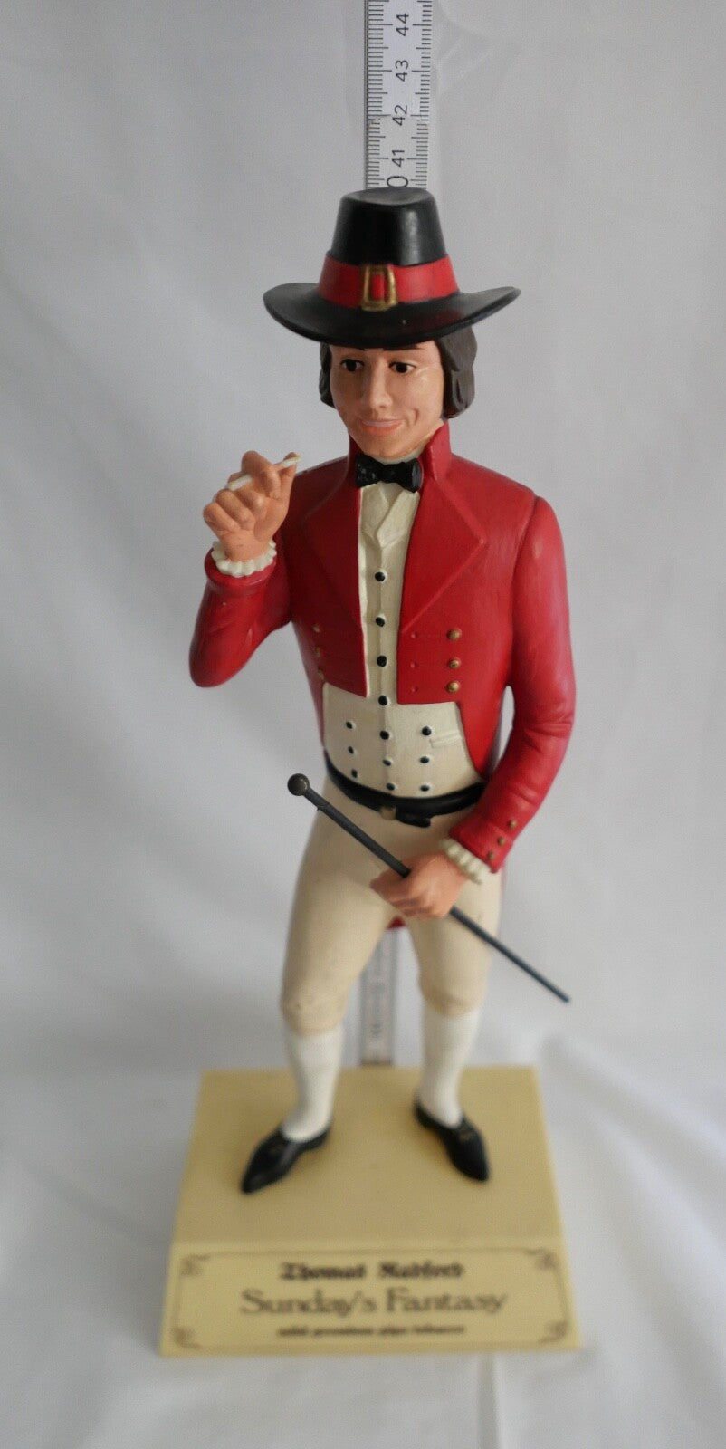 Werbefigur 1970er Jahre 41 cm Thomas Radford Sundays Fantasy' pipe tobacco