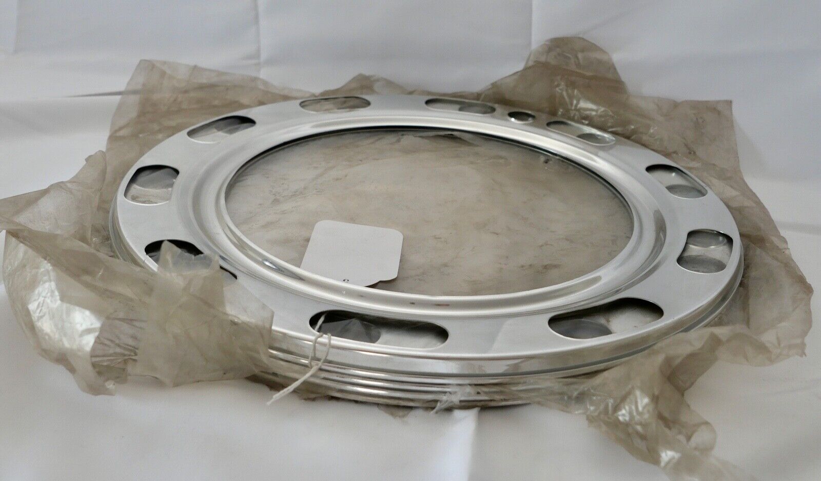 1 Satz DAF Blendenringe Radblenden NEU wheel covers Chrom Radkappen Aluminium - Antikhandel-Stuttgart