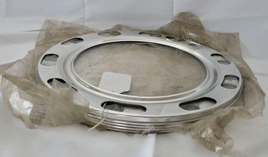1 Satz DAF Blendenringe Radblenden NEU wheel covers Chrom Radkappen Aluminium - Antikhandel-Stuttgart