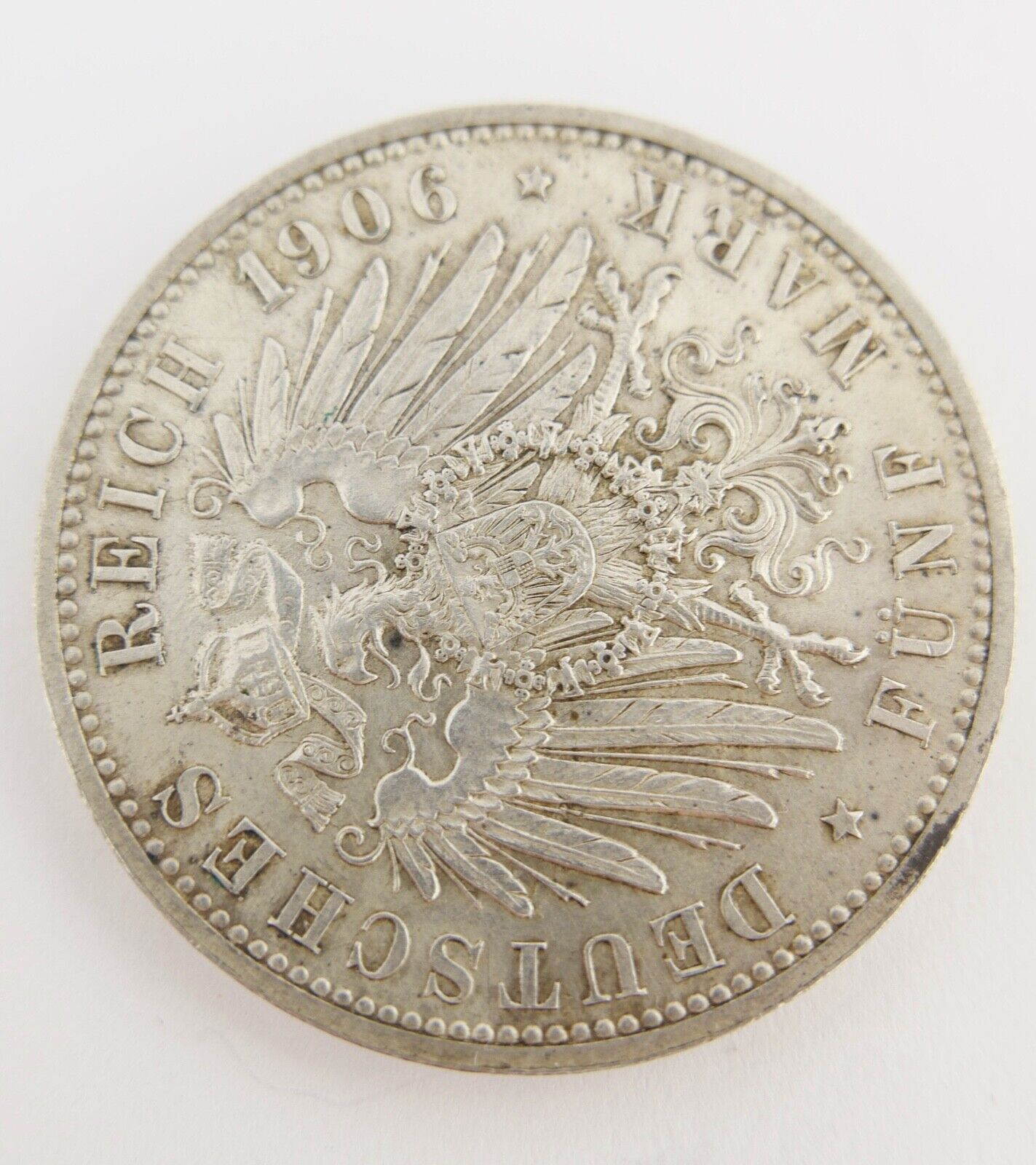 5 Mark 1906 G Silbermünze Friedrich und Luise von Baden Goldene Hochzeit J.35 - Antikhandel-Stuttgart