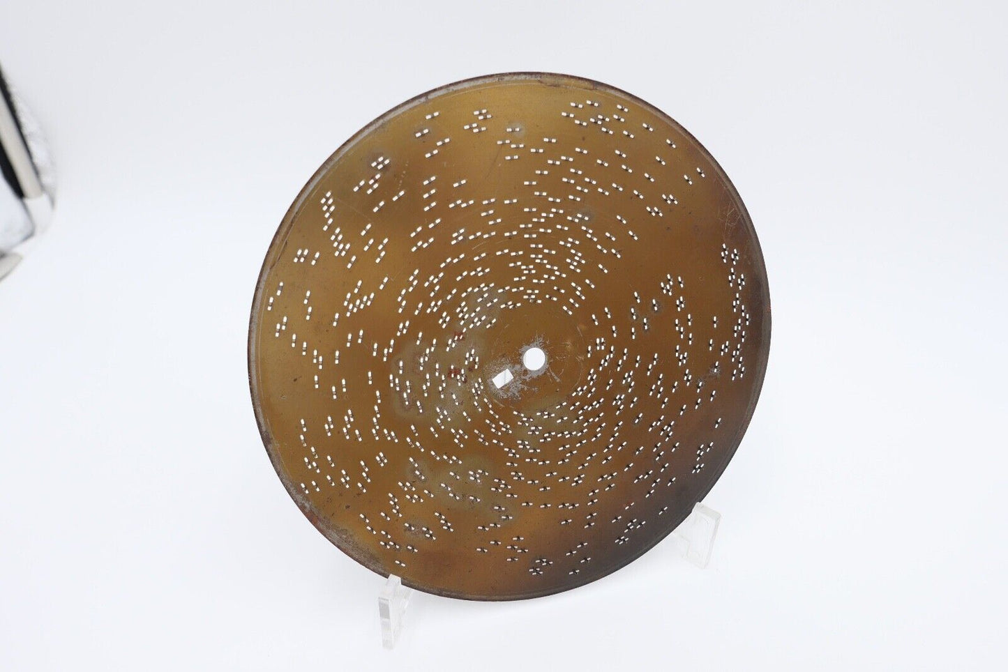 7035 Symphonion Lochplatte Spieluhr Spieldose GALLOP DER BADENDEN BALLER Ø 19,5 - Antikhandel-Stuttgart