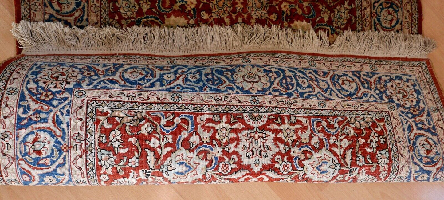 Orientteppich China Seide Handgeknüpft 132x78 cm ca. 8100000 Knoten / qm - Antikhandel-Stuttgart