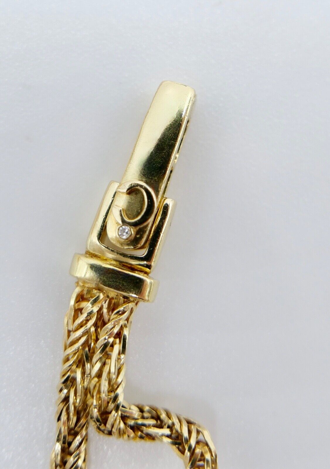 Chopard L.U.C. Damen 750 Gelbgold Armbanduhr 20x13mm 71 Brillanten 1,06 Ct G3736 - Antikhandel-Stuttgart