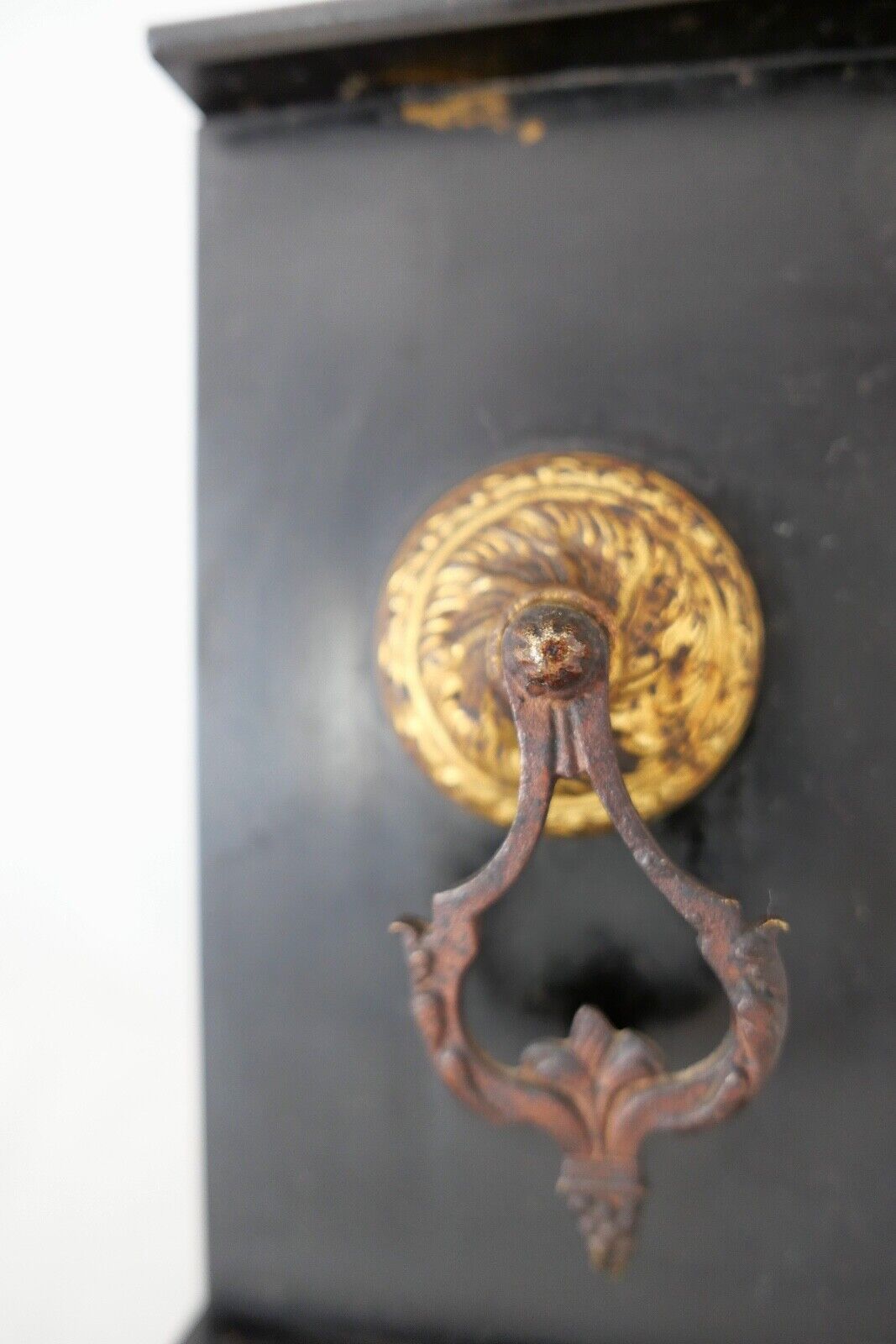 Antike Pendule Stockuhr Kaminuhr Regule Frankreich HORLOGERIE DE PARIS HB - Antikhandel-Stuttgart