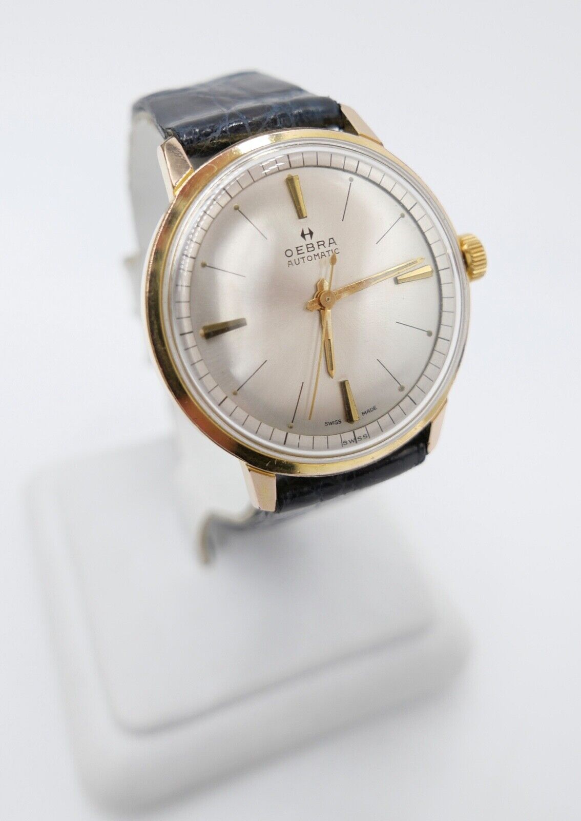 OEBRA Eta 2451 Automatic Ø 34 mm Swiss Herrenuhr sehr guter Zustand - Antikhandel-Stuttgart