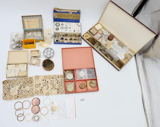 antik Ersatzteile Unruh Spirale Taschenuhren Uhrwerk Zifferblatt - Antikhandel-Stuttgart