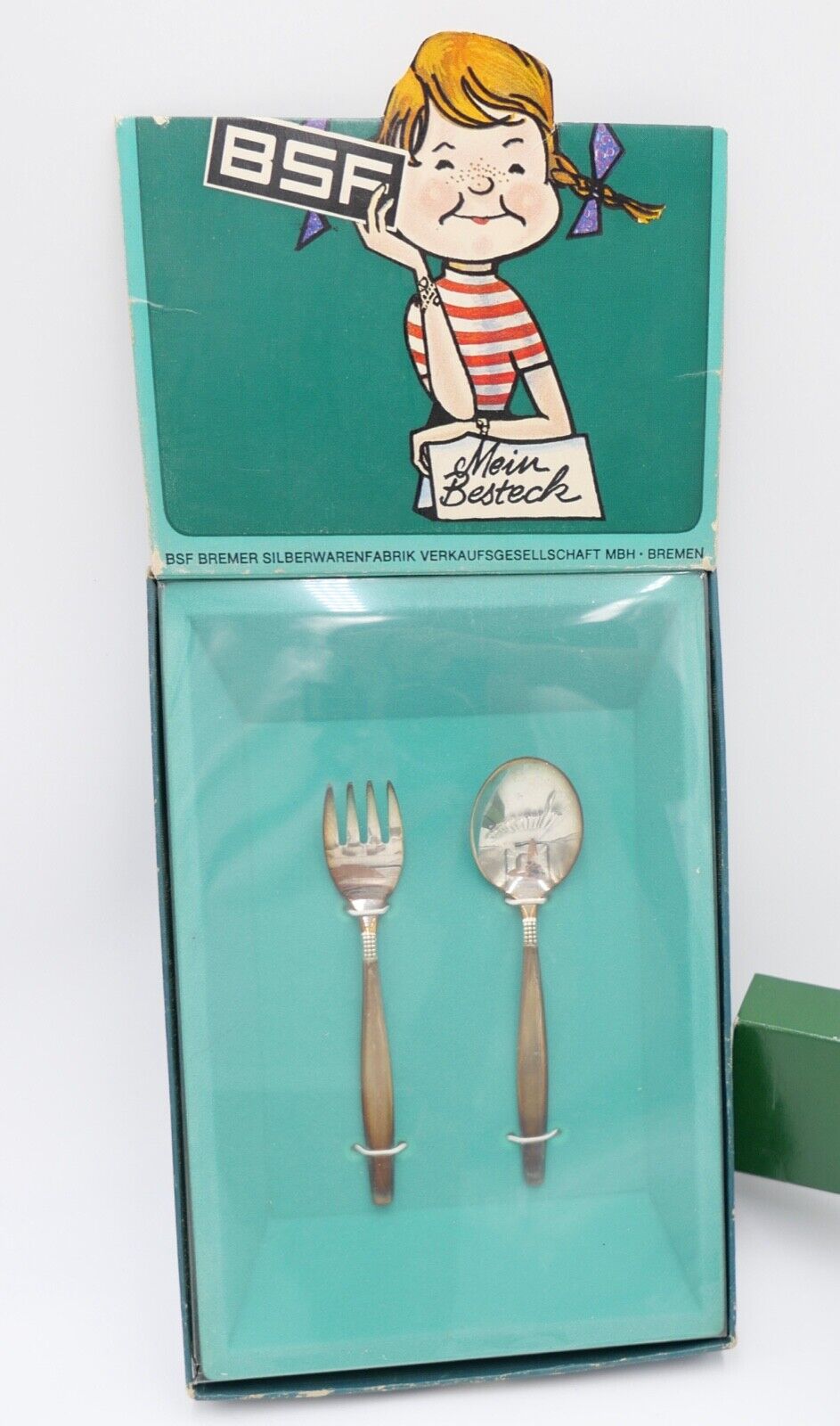 - NEU - OVP - 17 Teile BSF 111 DÄNISCH PERL 90er Silber versilbert Besteck - Antikhandel-Stuttgart