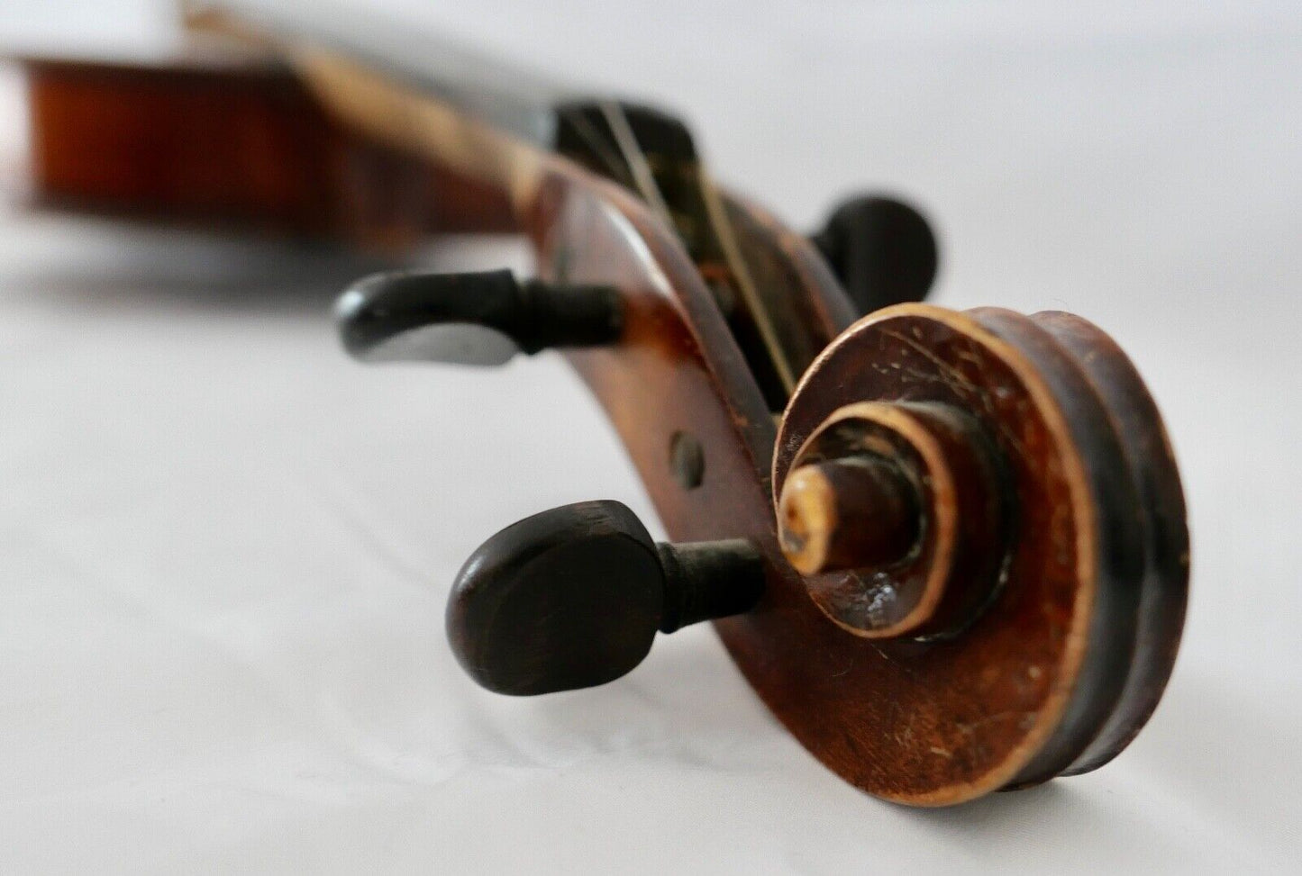 Geige Violine 4/4 Violinensteg Geigenbausteg gemarkt Aubert Mirecourt - Antikhandel-Stuttgart