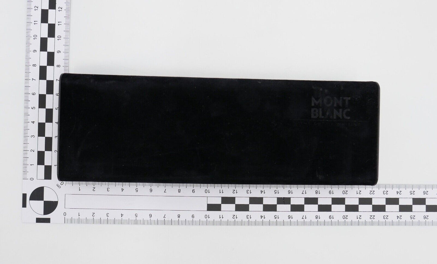 MONTBLANC schwarzes Samt Etui für drei Kugelschreiber / Stifte Garantiekarte - Antikhandel-Stuttgart