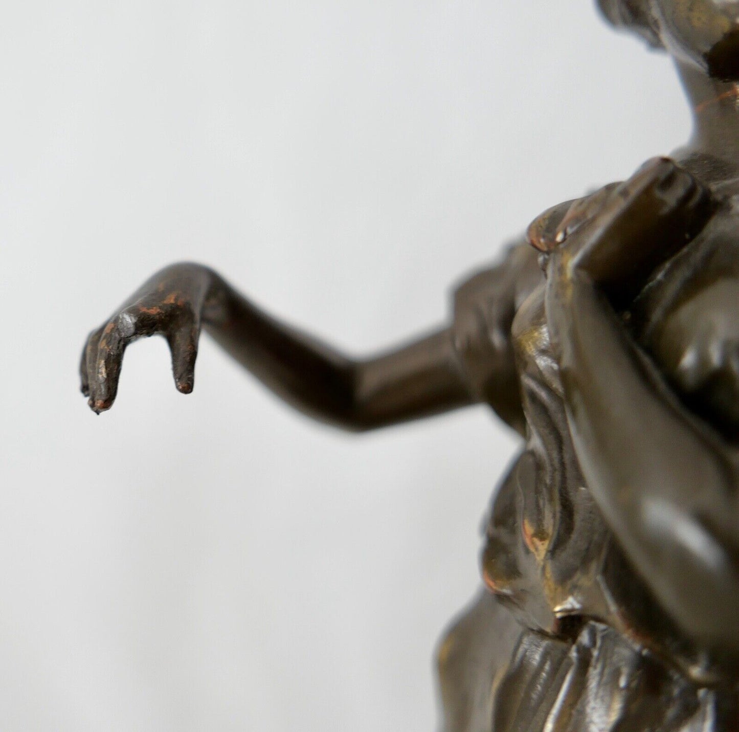 Jugendstil Bronze Figur Skulptur " M. Max Lindenberg " 25 cm um 1900 - Antikhandel-Stuttgart