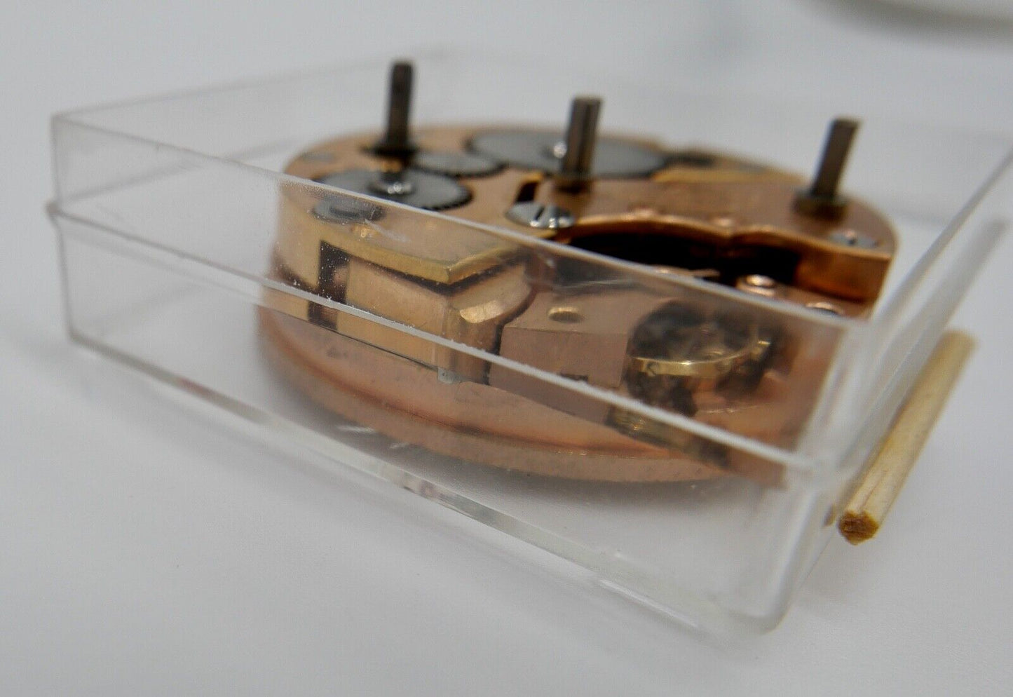 OMEGA 42.9-8D REV Handaufzug 40-50er 42.9 8D Uhrwerk Tischuhr Wecker - Antikhandel-Stuttgart