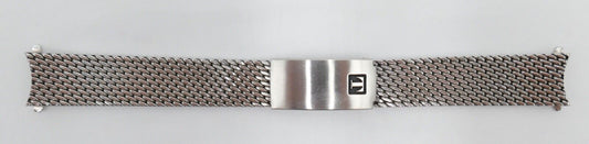 80er Jahre Original TISSOT Edelstahl 23/16 mm Milanaiseband Faltschliesse neuw - Antikhandel-Stuttgart