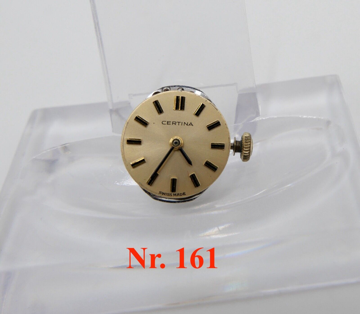 LÄUFT Certina Cal. 13-20 Uhrwerk Ziffernblatt Zeiger Krone voll funktionsfähig - Antikhandel-Stuttgart