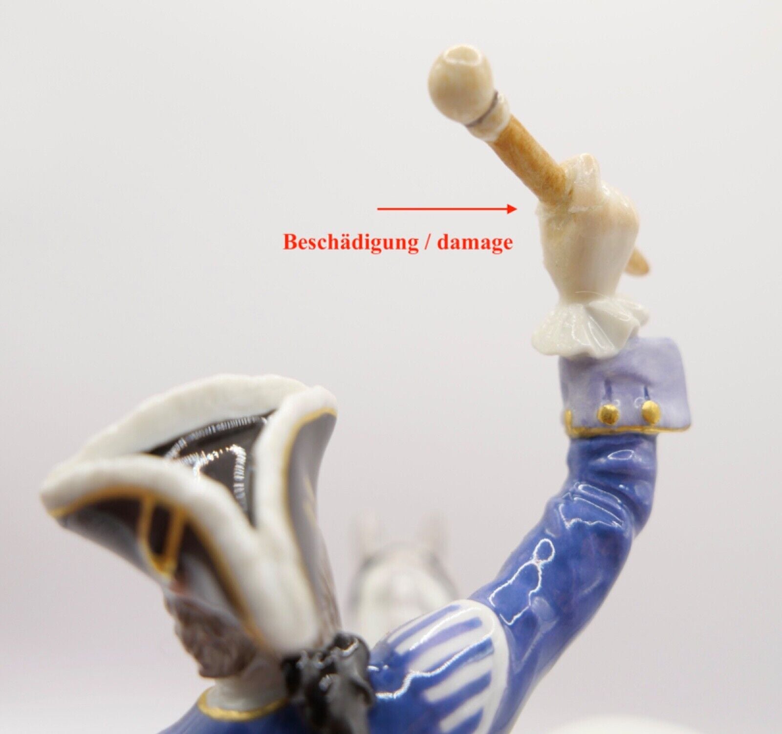 Meissen Figurengruppe 1. Wahl Paukenschläger Trommler zu Pferde Kändler 69555 - Antikhandel-Stuttgart