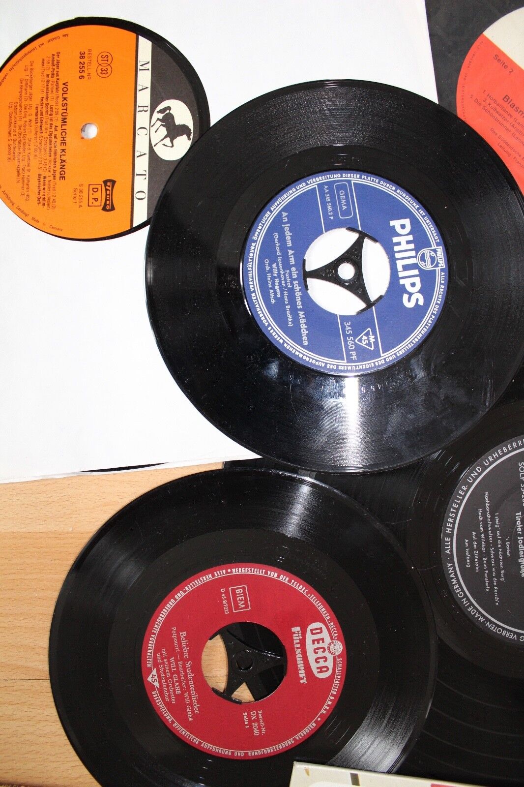 Konvolut 8x Alte LP Schallplatte Vinyl - Antikhandel-Stuttgart