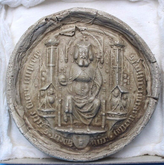 WETZLAR Stadtsiegel 1374 Historische Siegel Eitzen Historical seals - Antikhandel-Stuttgart