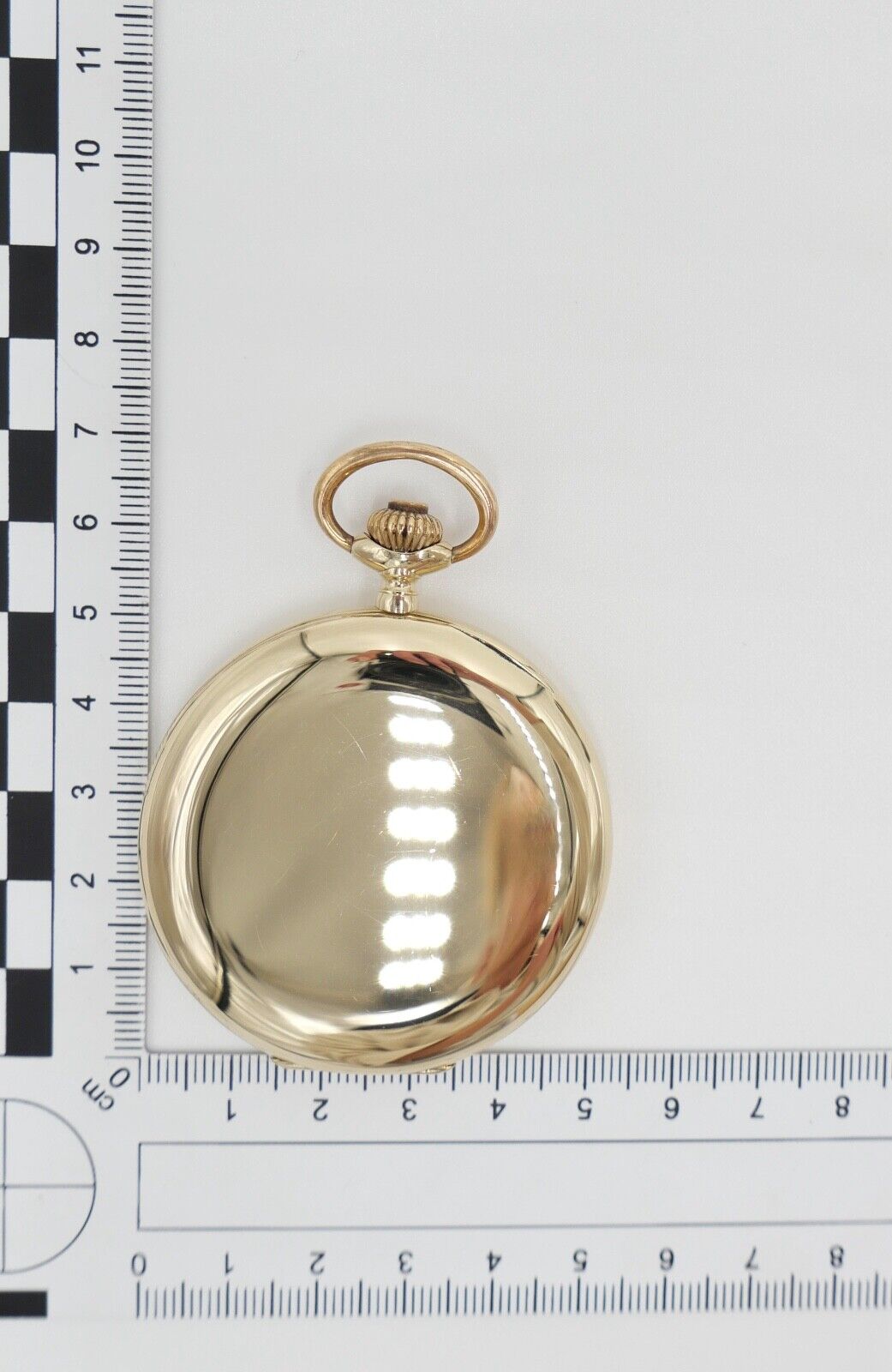 JHH J.H. Hasler & Fils 1916 - 1925 Savonette Taschenuhr 585 / 14K GOLD Ø 51mm - Antikhandel-Stuttgart