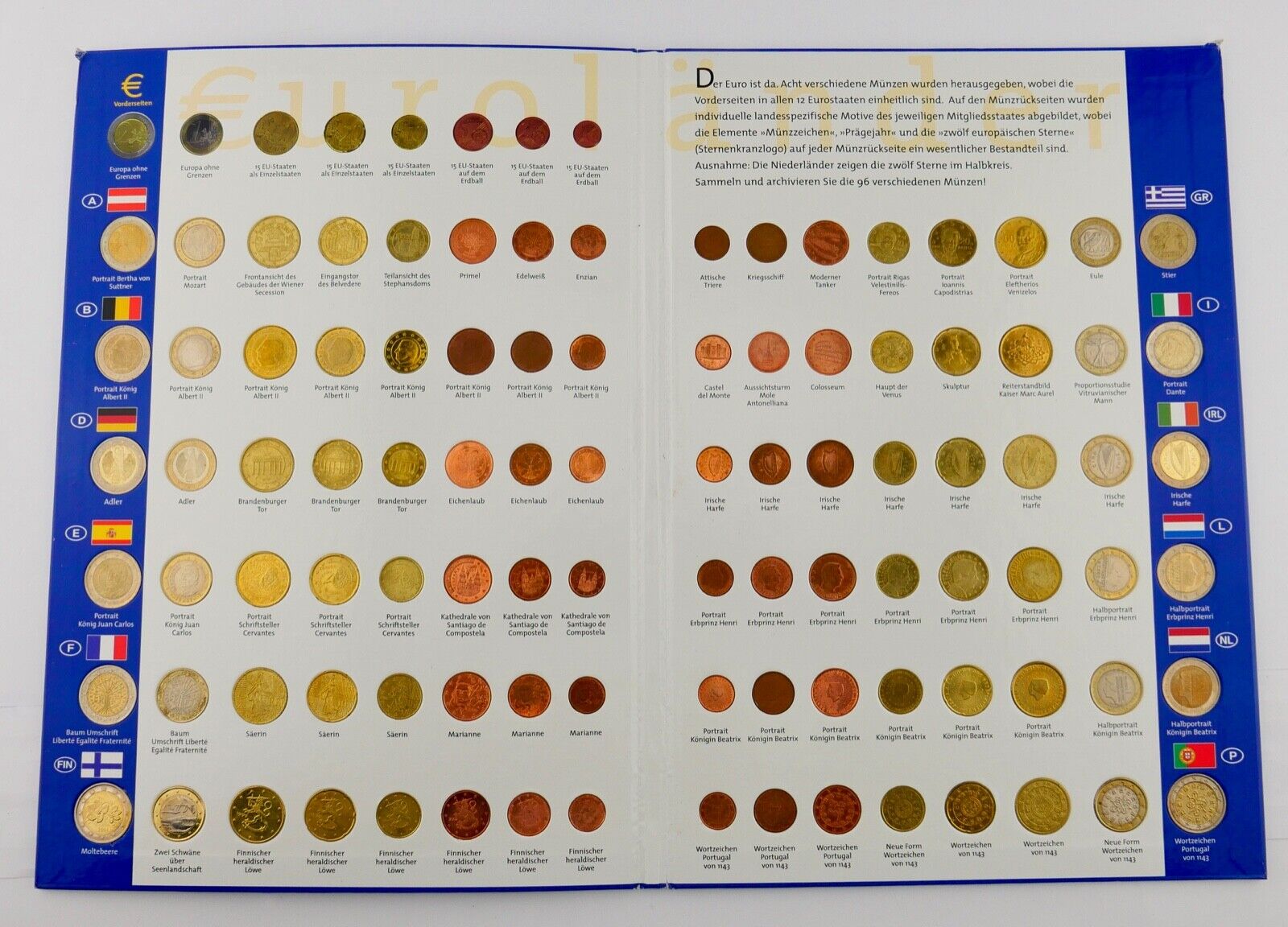 ca. 135 Euro Satz div. Münzen Medaillen Deutschland Malta Litauen Estland 24K - Antikhandel-Stuttgart
