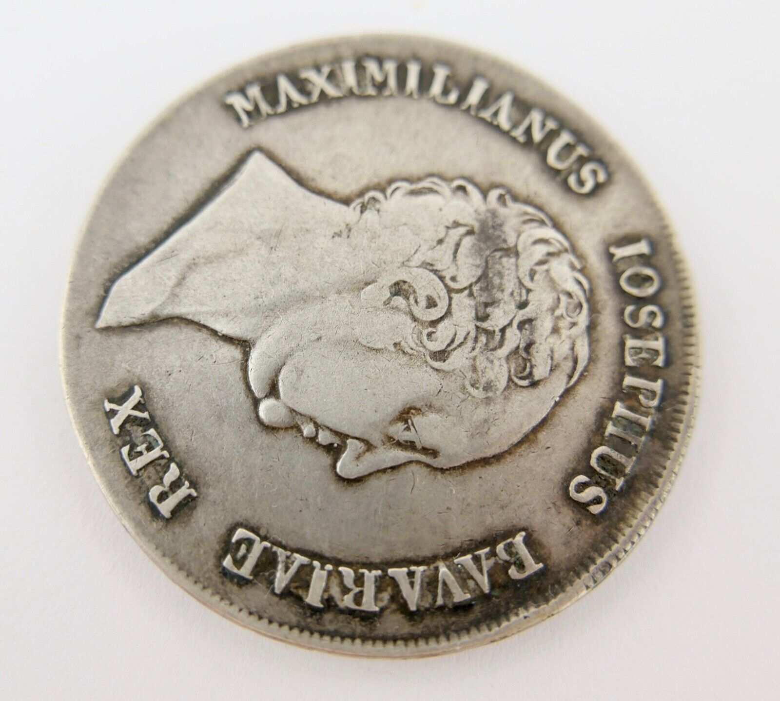 Krontaler 1814 Bayern Maximilian Joseph I 1806-1825 PRO DEO ET POPULO Silber - Antikhandel-Stuttgart