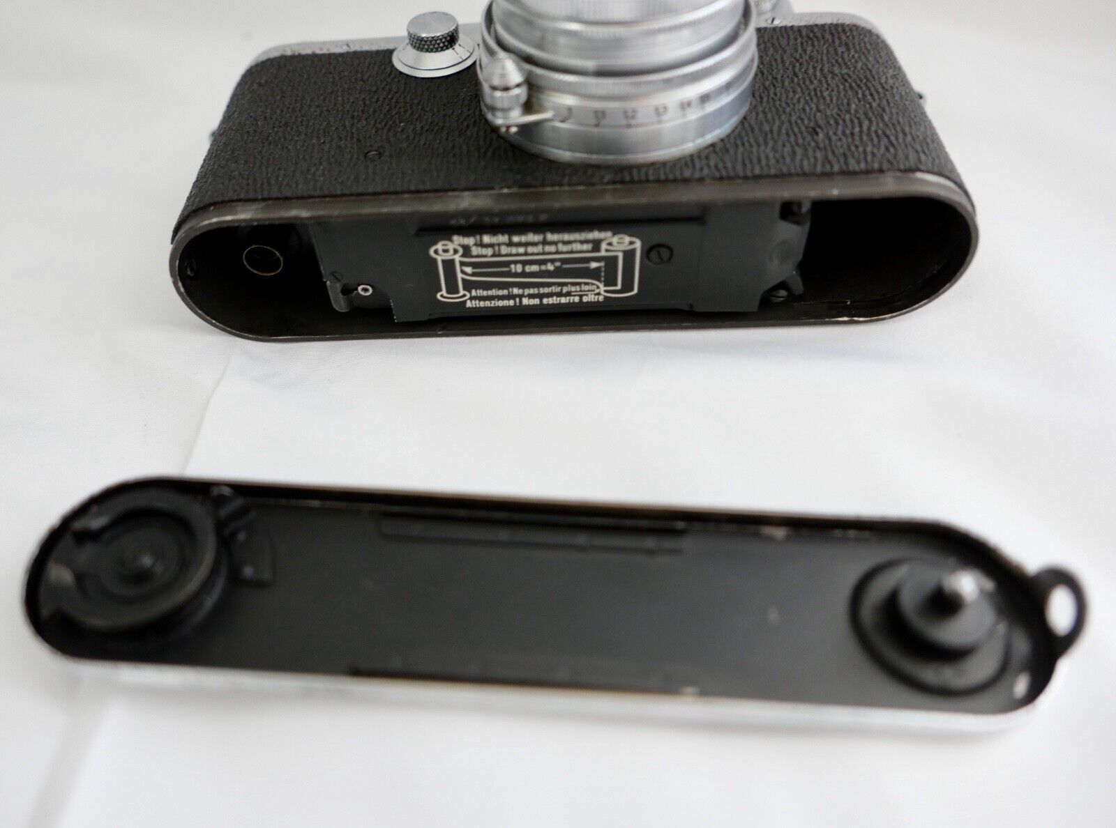 Leitz Leica III C Wetzlar voll funktionsfähig mit Summitar f=5 cm 1:2 aus 1950 - Antikhandel-Stuttgart