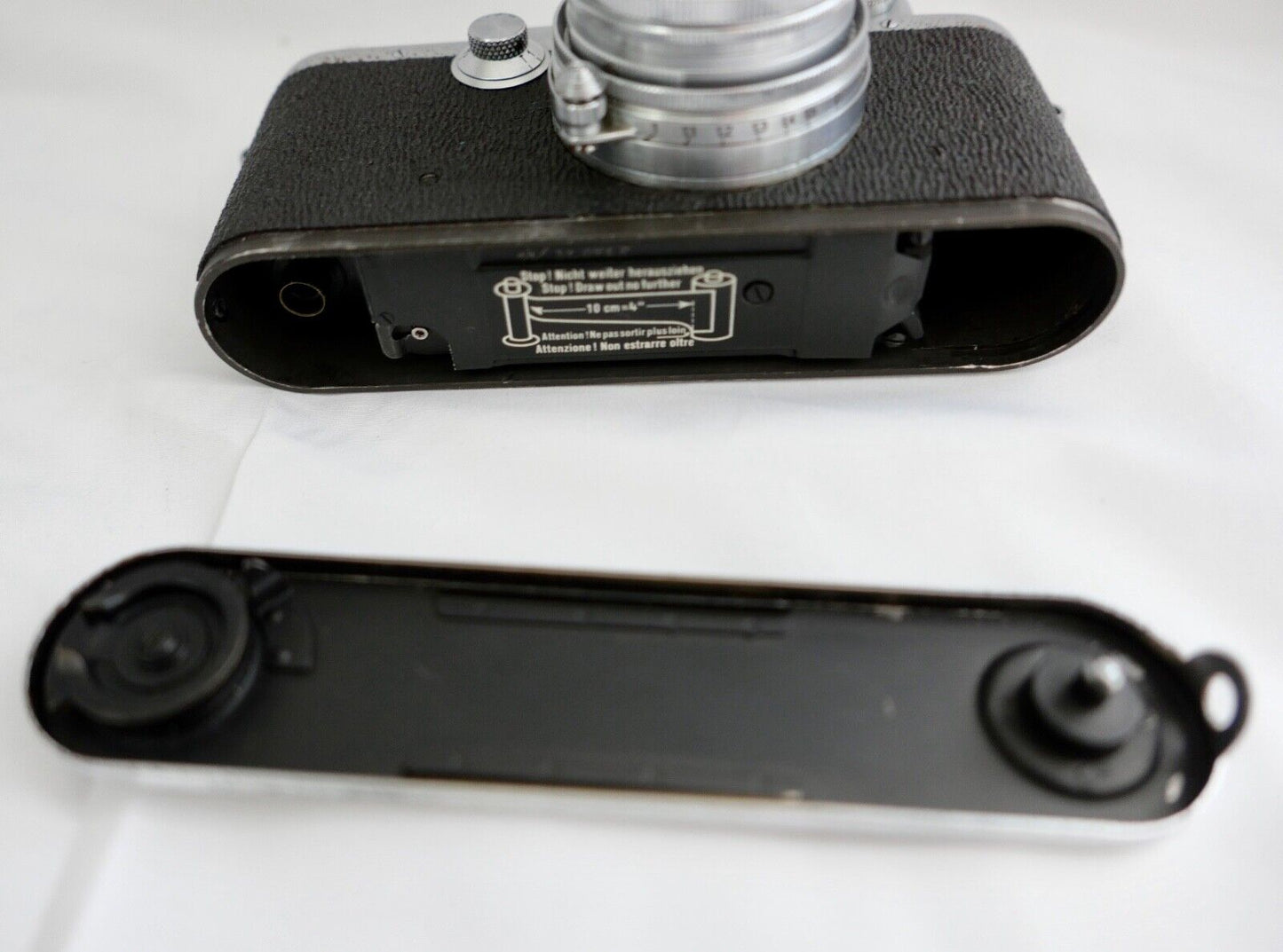 Leitz Leica III C Wetzlar voll funktionsfähig mit Summitar f=5 cm 1:2 aus 1950 - Antikhandel-Stuttgart