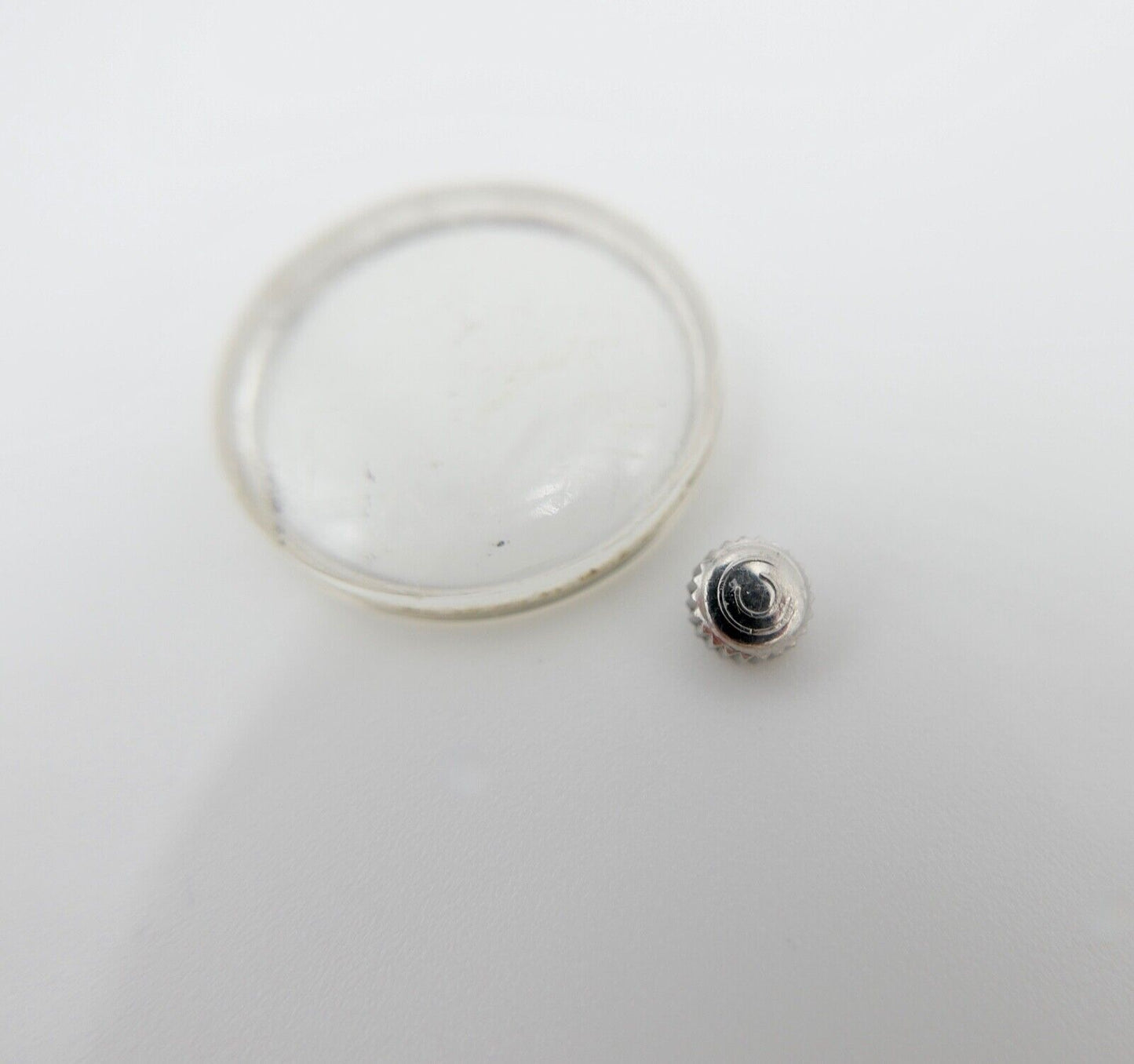 Ersatzteile CERTINA 982/1 Glas Ø 22 mm und Krone NEU - Antikhandel-Stuttgart