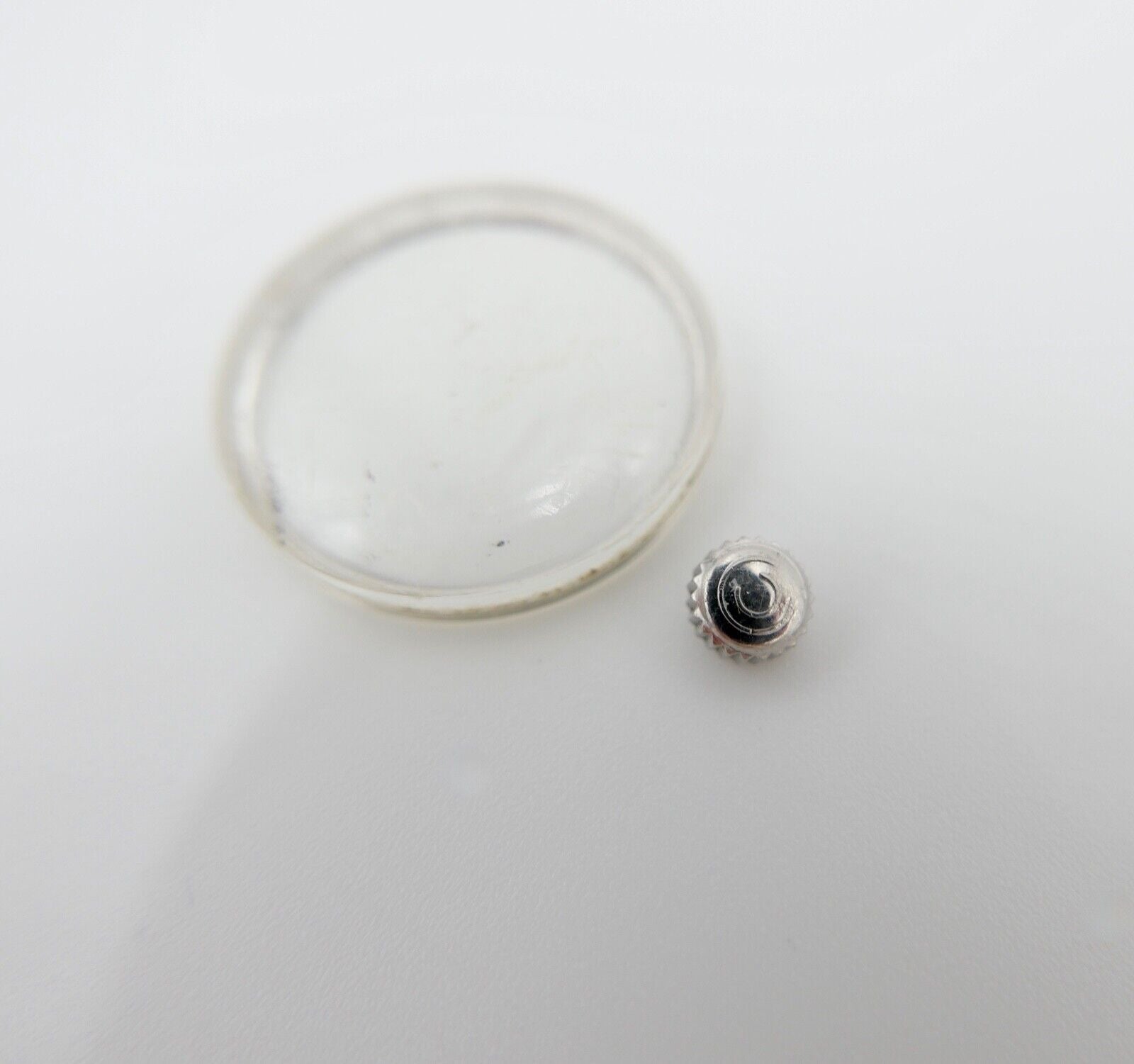 Ersatzteile CERTINA 982/1 Glas Ø 22 mm und Krone NEU - Antikhandel-Stuttgart