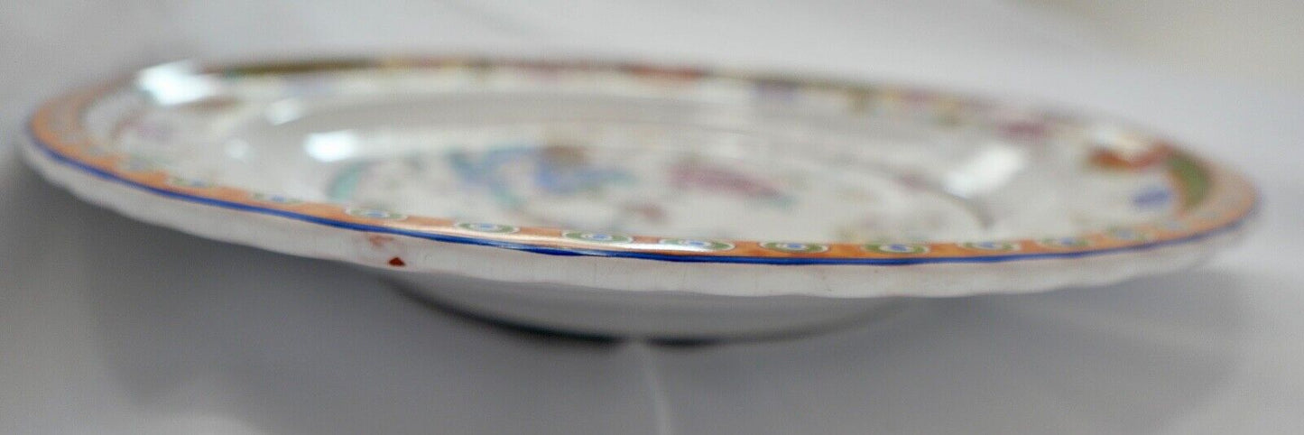 Wandteller Karlsruhe Majolika limitierte Auflage 1976 Ø 36 cm - Antikhandel-Stuttgart