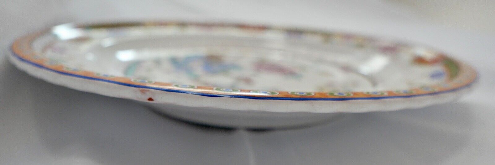 Wandteller Karlsruhe Majolika limitierte Auflage 1976 Ø 36 cm - Antikhandel-Stuttgart