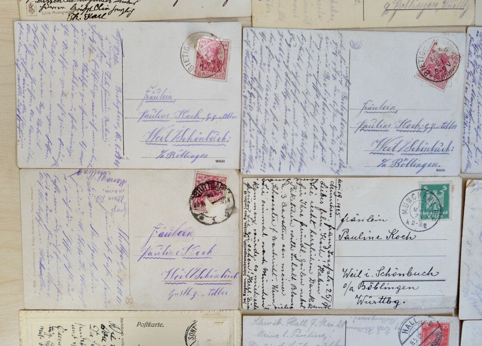 antike Ansichtskarten Postkarten Briefmarken STÄDTE LANDSCHAFTEN deutsches Reich - Antikhandel-Stuttgart