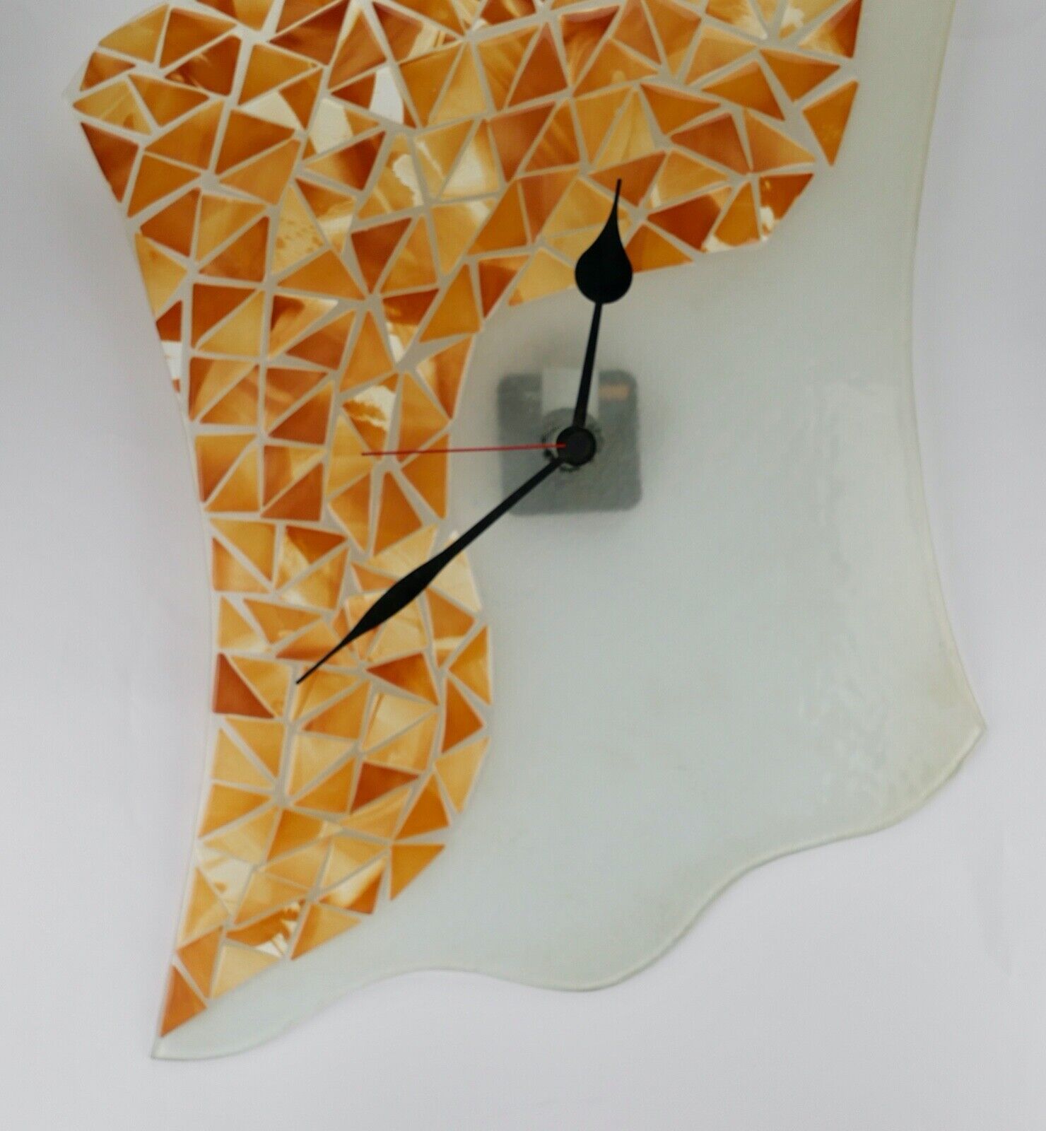 6 Teilges Wohnzimmer Set Glas Mosaik Bilderrahmen Uhr Jesus Schale aus Italien - Antikhandel-Stuttgart