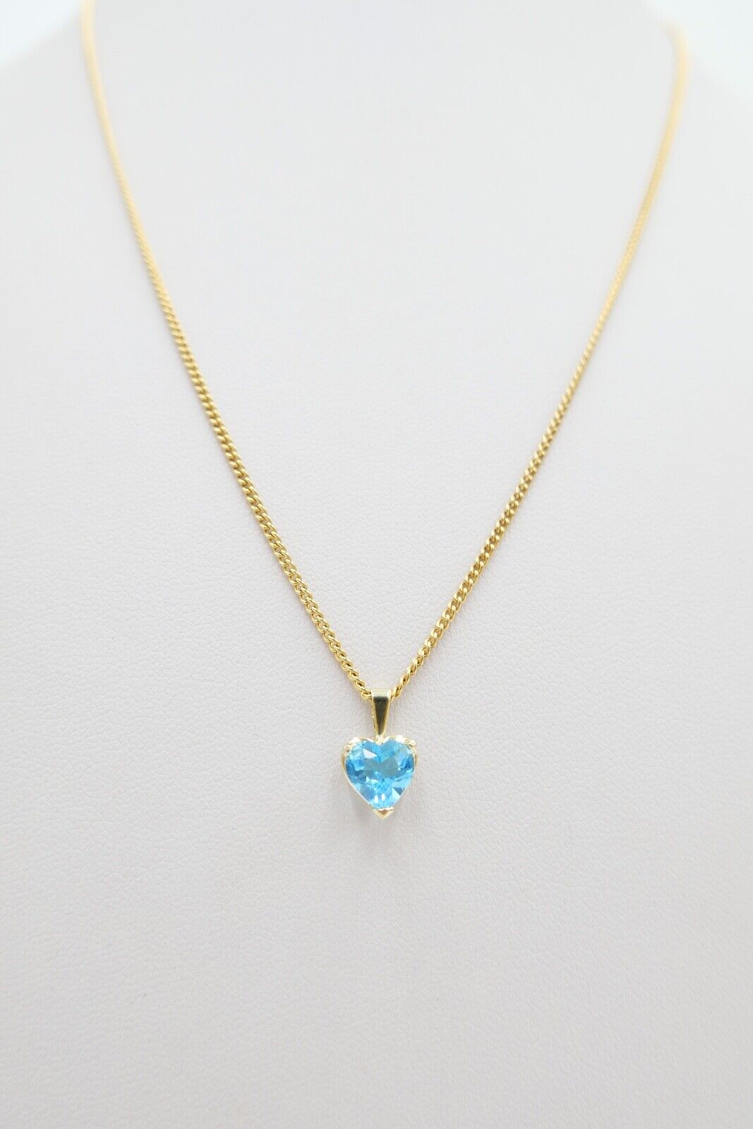 BCI Bernhard Conrad Idar 90er Jahre Herz - Anhänger Gold 585 / 14K Spinell - Antikhandel-Stuttgart