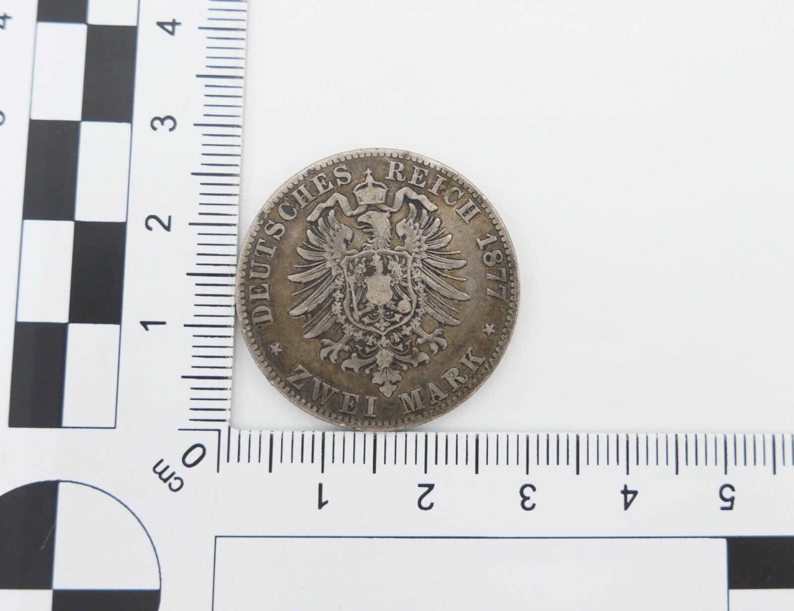 2 Mark 1877 F Silber ss - vz " Karl König von Württemberg " Jäger J.172 - Antikhandel-Stuttgart