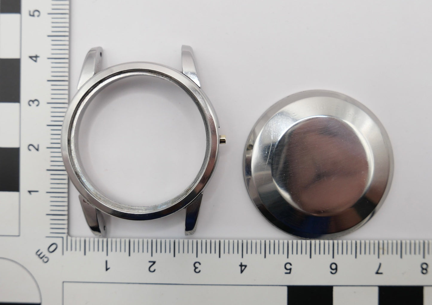 Omega Seamaster 2849-2 SC Gehäuse & Glas Ø 34mm in Edelstahl