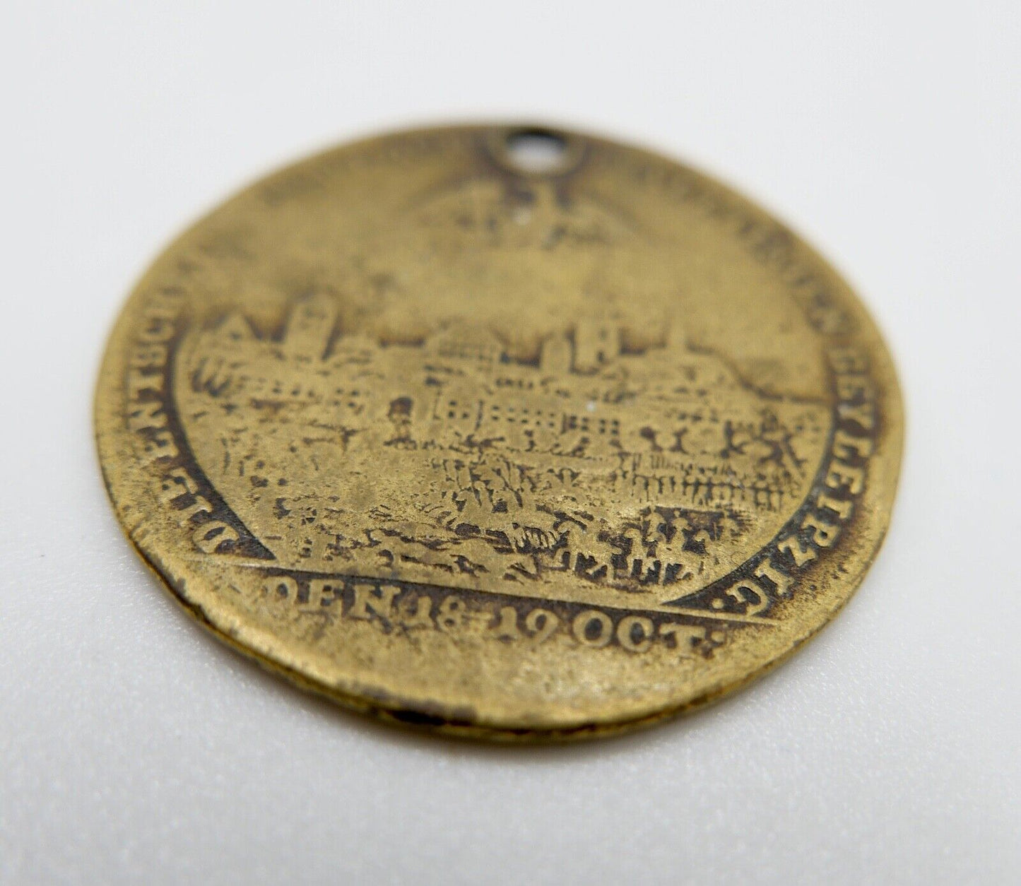 MEDAILLE LEIPZIG 1813 FRANZ ALEXANDER RUSSLAND JETTON SCHLACHT RECHENPFENNIG - Antikhandel-Stuttgart