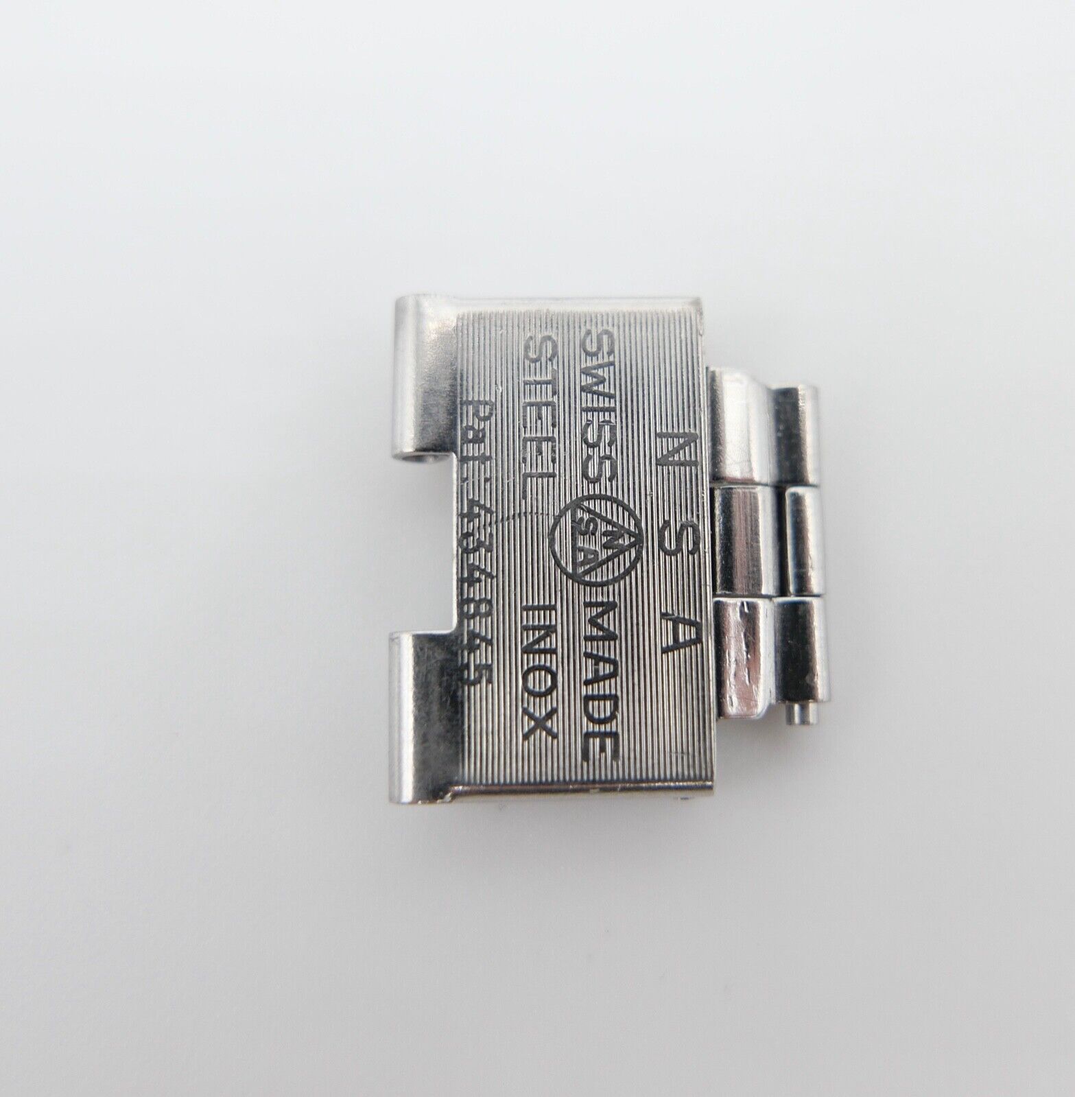 NSA Pat.434845 Edelstahl Zwischenteil für Uhrenband - Antikhandel-Stuttgart