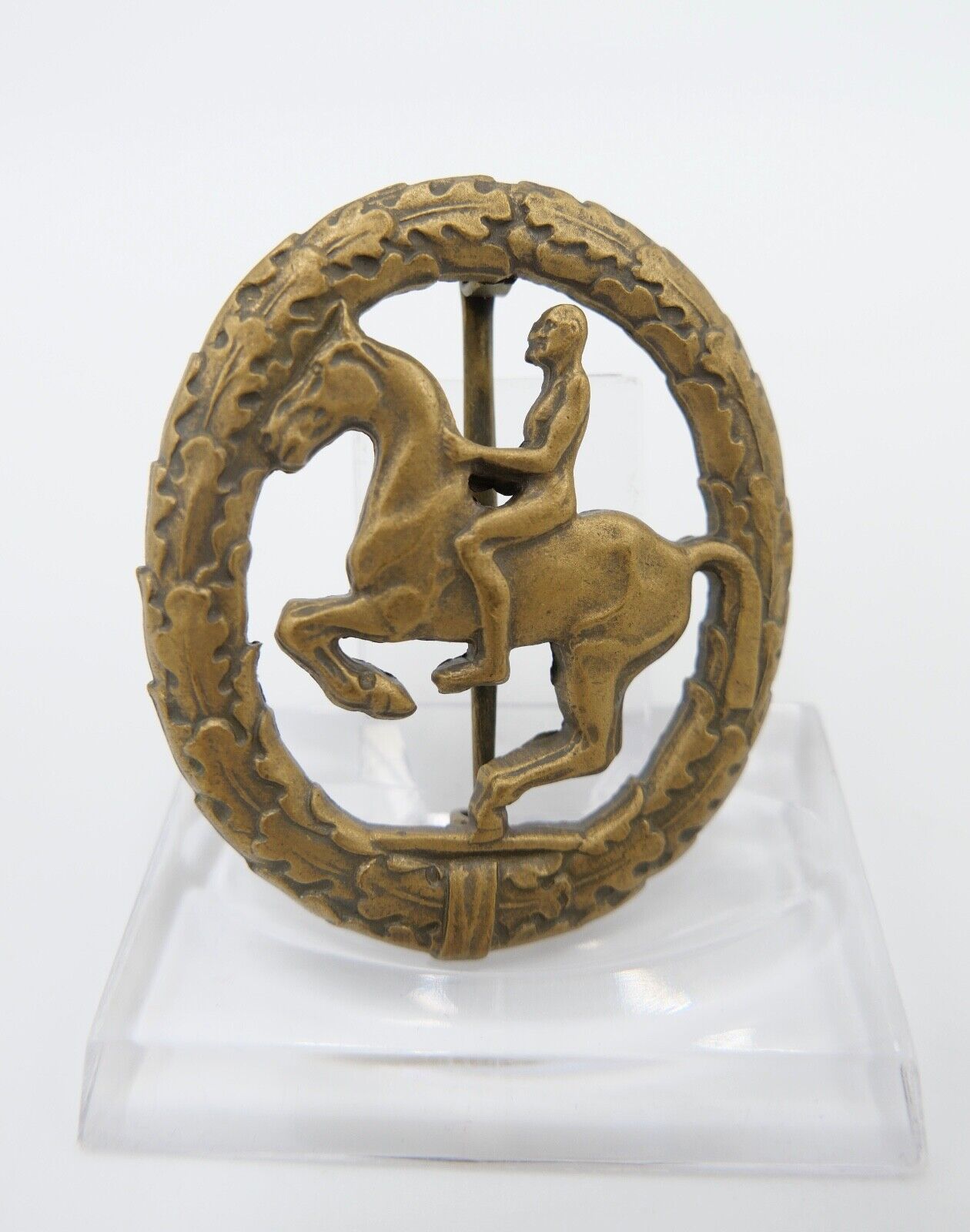 Deutsches Reiterabzeichen BRONZE Steinhauer &Lück Leistungsabzeichen Pferdesport - Antikhandel-Stuttgart