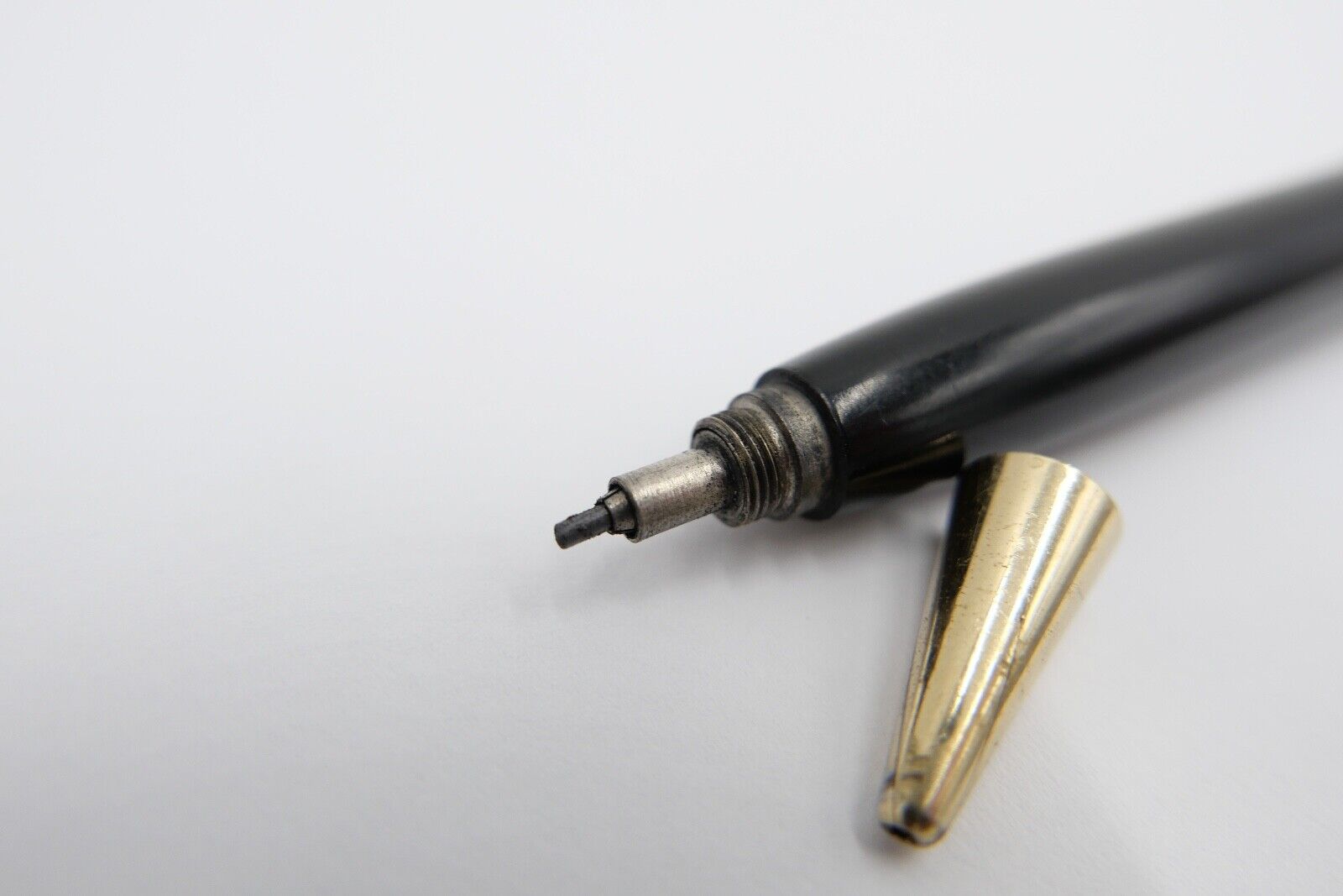 50er Jahre MONTBLANC 172 L PIX Druckbleistift Bleistift mit Mienen und Gravur - Antikhandel-Stuttgart