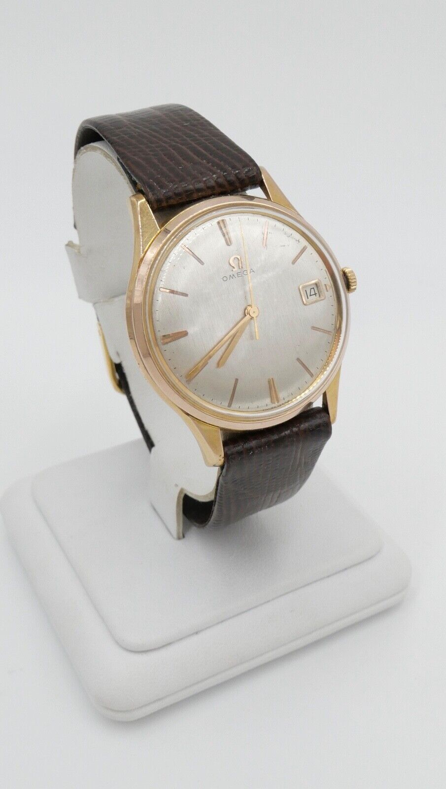 alte 60er Jahre OMEGA Cal. 610 Ref. BK 14794 vergoldet 20 G - Antikhandel-Stuttgart