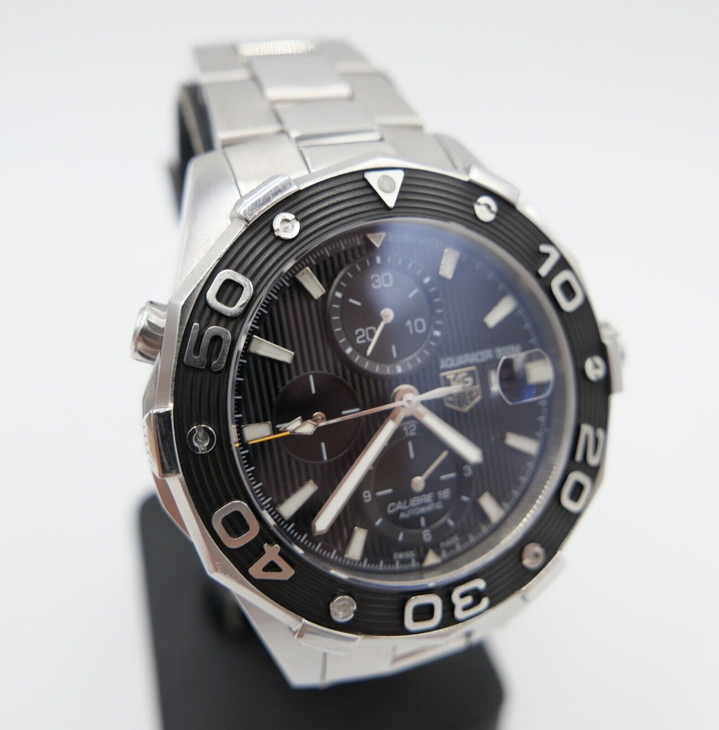 TAG HEUER Aquaracer 500M Chronograph Automatic CAJ2110 Calibre 16 - Antikhandel-Stuttgart