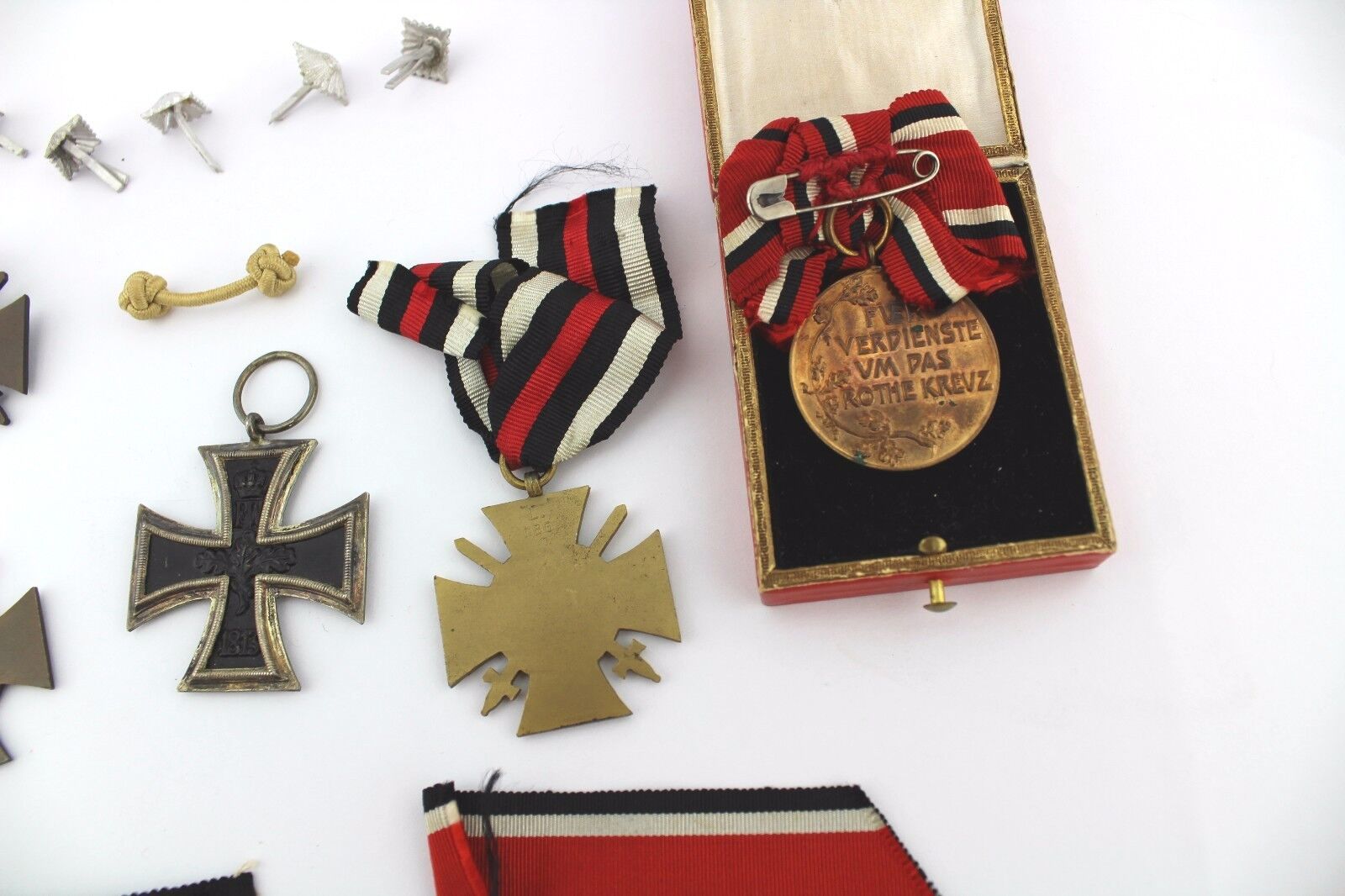 Konvolut Orden 1 2 WK WW Kreuz EK KO German BADGE MEDAL cross Frontkämpfer Rangs - Antikhandel-Stuttgart