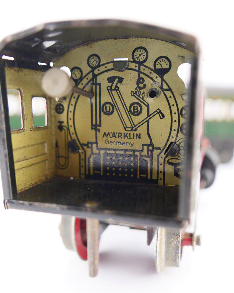 Märklin Blech Lokomotive 880 Tender 889/0 Personenwagen 17190 Güterwagen 365 - Antikhandel-Stuttgart