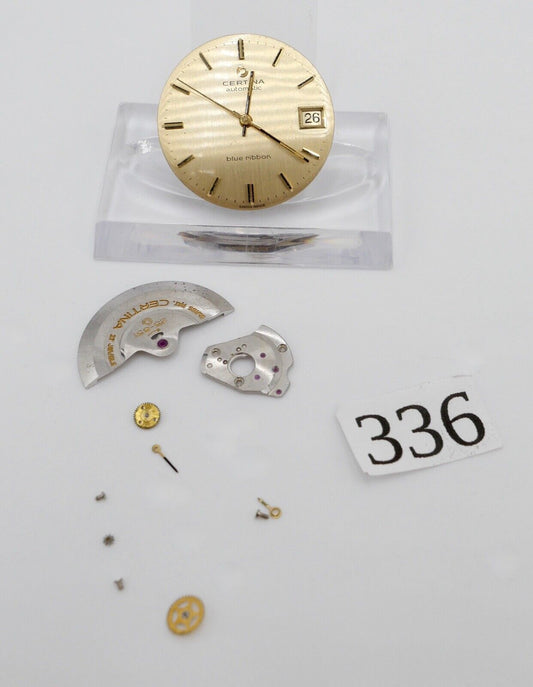 ERSATZTEIL Certina Blue Ribbon Cal. 25-651 Automatic Uhrwerk Zifferblatt Zeiger - Antikhandel-Stuttgart