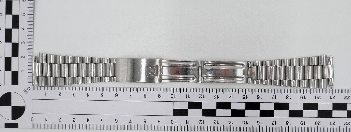 OMEGA Stahlband Faltschließe 1162 173 Flightmaster Edelstahl - Antikhandel-Stuttgart