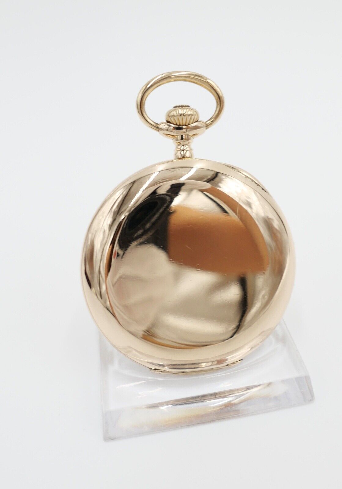 GP Girard Perregaux Taschenuhr 585 / 14K GOLD 51 mm Savonette inkl. Box - Antikhandel-Stuttgart