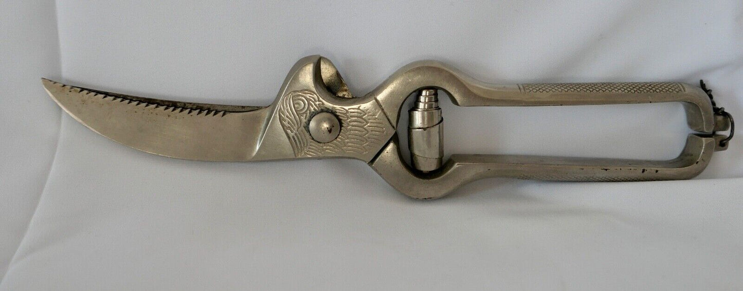 Geflügelschere " Adler " 1930-40er Jahre 2.WK WW Knochenmulde Adlerkopf - Antikhandel-Stuttgart