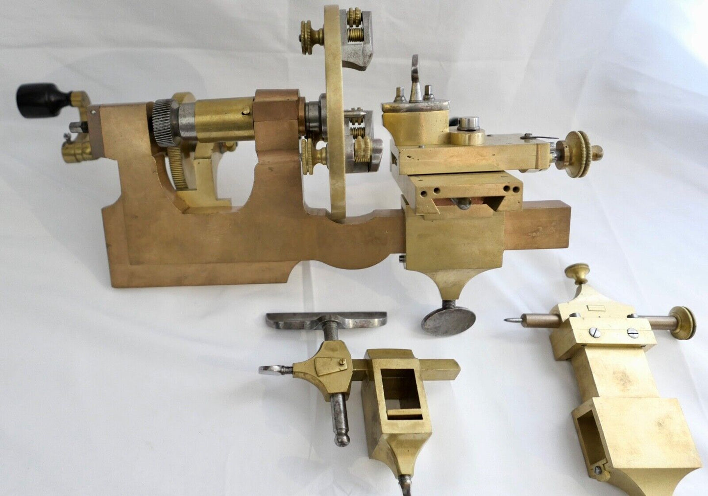 Alte Uhrmacherdrehbank massiv und schwer voll funktionsfähig - Antikhandel-Stuttgart