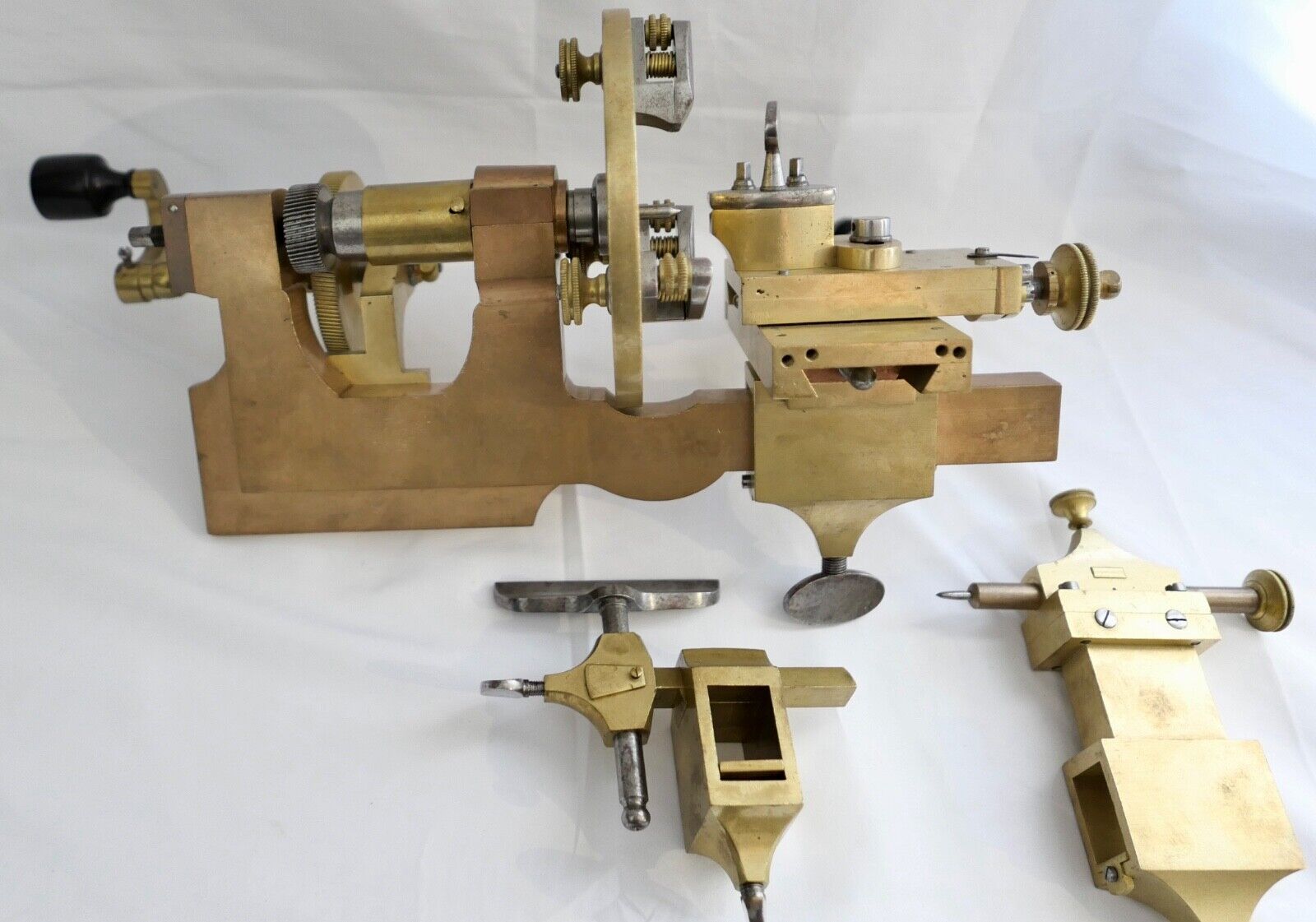 Alte Uhrmacherdrehbank massiv und schwer voll funktionsfähig - Antikhandel-Stuttgart