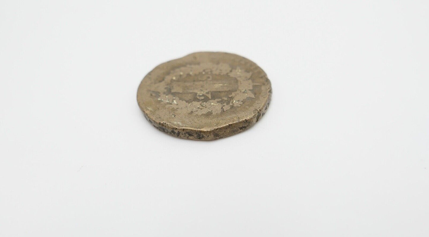 2 Sols ca. 1792 Kupfer Münze s-ss Frankreich Louis XVI Ludwig der 16. France - Antikhandel-Stuttgart